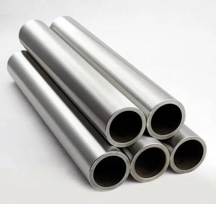 Aluminium Tubes and Pipes Custom Teel Natural White Seamless